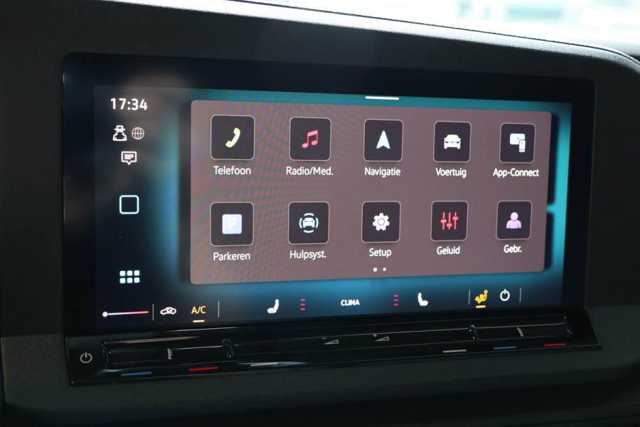 Volkswagen Caddy Cargo 2.0 TDI DSG R-Line | L+R Schuifdeur | ACC | Side Assist | Lane Assist | Virtual Cockpit | Camera | CarPlay | Stoelverwarming | LED Koplampen | Sidebars | Spoilerkit | DAB | Fabrieksgarantie | Facelift model | BPM Vrij