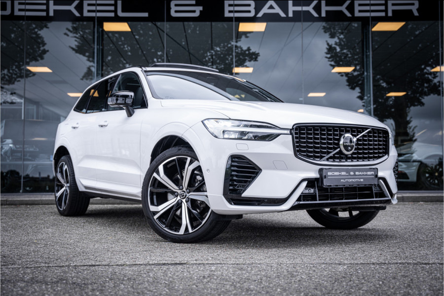 Volvo XC60 2.0 T6 Recharge AWD R-Design ** Luchtvering ** Panodak ** 360 HUD ** Trekhaak
