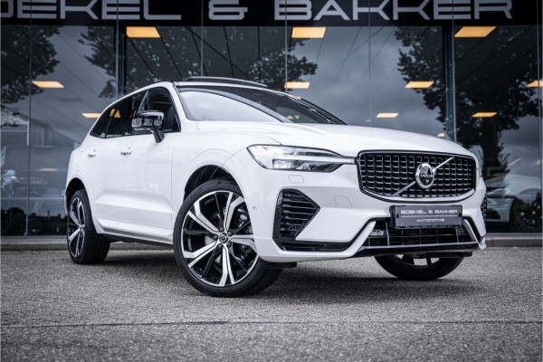 Volvo XC60 2.0 T6 Recharge AWD R-Design ** Luchtvering ** Panodak ** 360 HUD ** Trekhaak