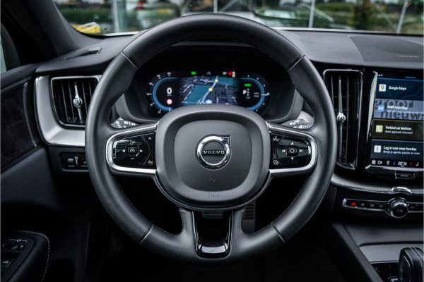 Volvo XC60 2.0 T6 Recharge AWD R-Design ** Luchtvering ** Panodak ** 360 HUD ** Trekhaak
