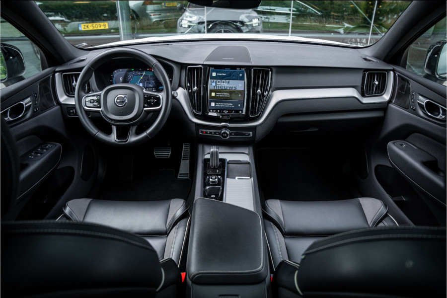 Volvo XC60 2.0 T6 Recharge AWD R-Design ** Luchtvering ** Panodak ** 360 HUD ** Trekhaak