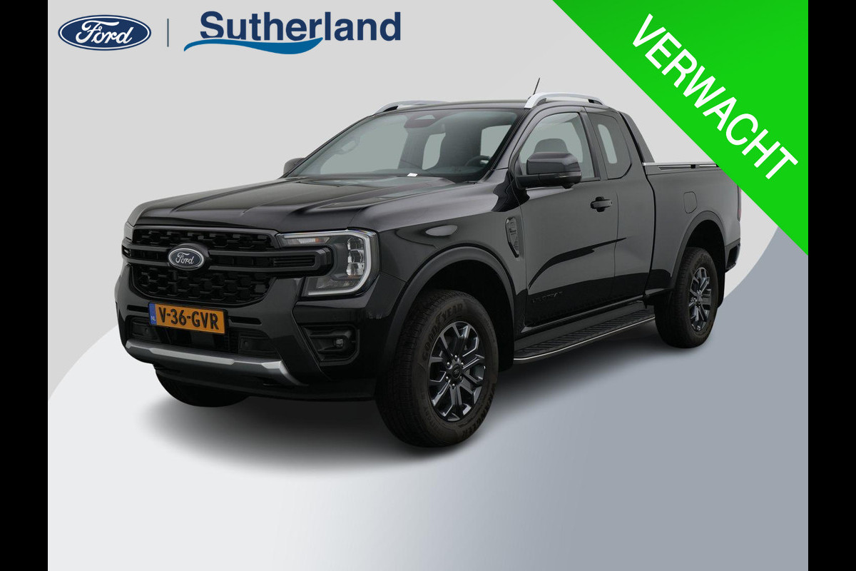 Ford Ranger 2.0 Super Cab EcoBlue Wildtrak 204pk | Technology Pack Advanced Trailer | Adaptieve Cruise Ford Ranger 2.0 Super Cab EcoBlue Wildtrak 204pk | Technology Pack Advanced Trailer | Adaptieve Cruise