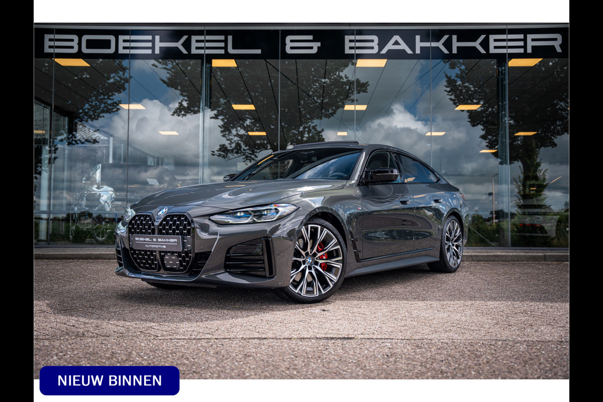 BMW 4 Serie Gran Coupé M440i xDrive High Executive **M SPORT PACKAGE PRO** PANODAK BMW 4 Serie Gran Coupé M440i xDrive High Executive **M SPORT PACKAGE PRO** PANODAK
