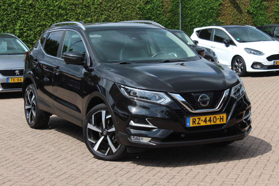 Nissan QASHQAI 1.2 Tekna + Panoramadak / 360Camera / Navigatie / Keyless / Dodehoek / Cruise Control / DAB / 19''