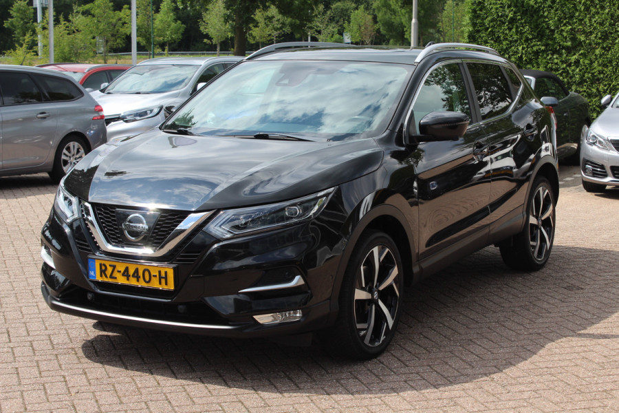 Nissan QASHQAI 1.2 Tekna + Panoramadak / 360Camera / Navigatie / Keyless / Dodehoek / Cruise Control / DAB / 19''