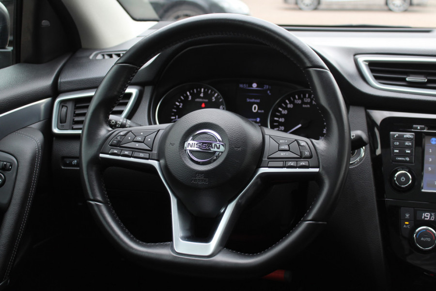 Nissan QASHQAI 1.2 Tekna + Panoramadak / 360Camera / Navigatie / Keyless / Dodehoek / Cruise Control / DAB / 19''