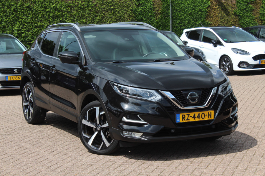 Nissan QASHQAI 1.2 Tekna + Panoramadak / 360Camera / Navigatie / Keyless / Dodehoek / Cruise Control / DAB / 19''