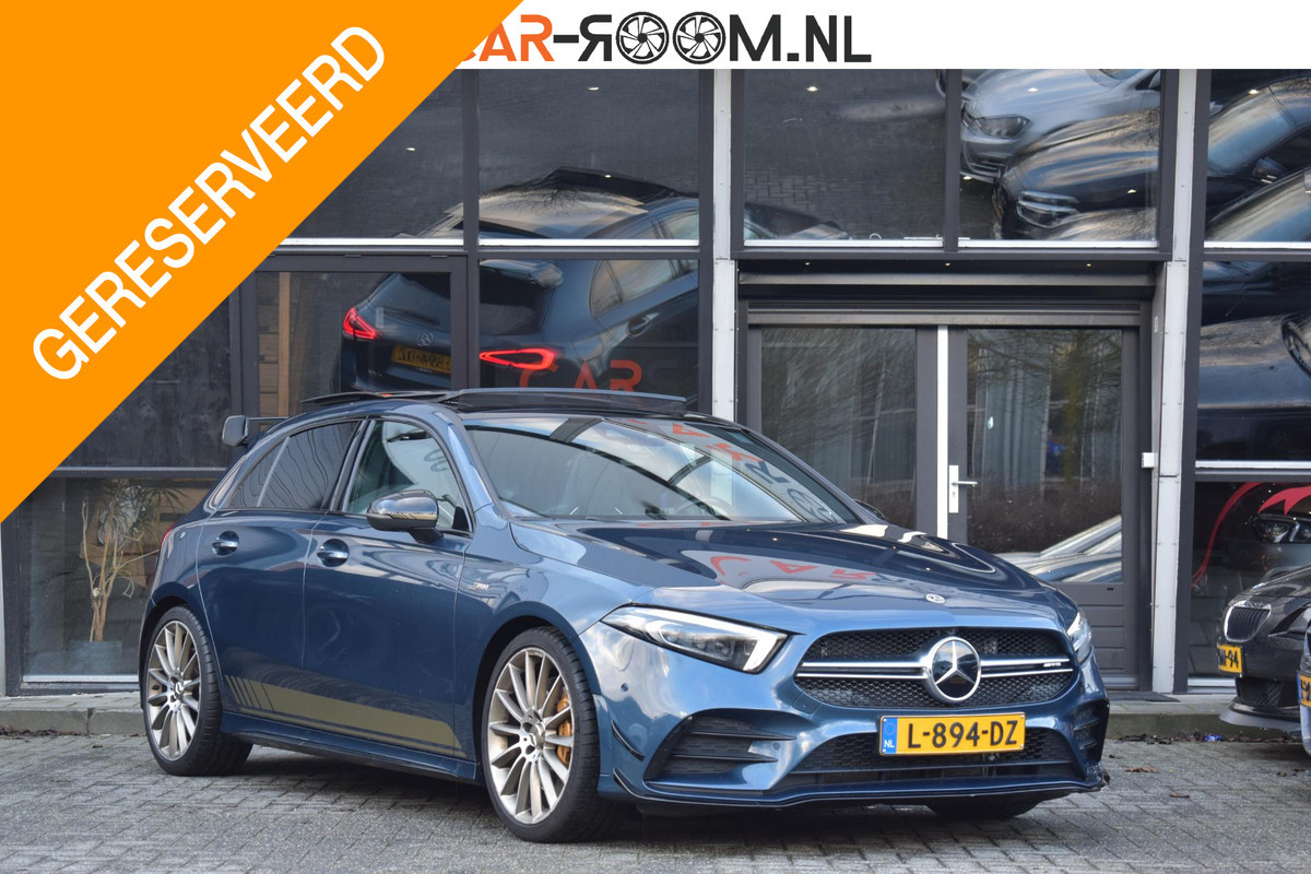 Mercedes-Benz A-Klasse AMG A 35 4MATIC Edition 1 Pano Kuip Sterren Lane ACC A35 Mercedes-Benz A-Klasse AMG A 35 4MATIC Edition 1 Pano Kuip Sterren Lane ACC A35