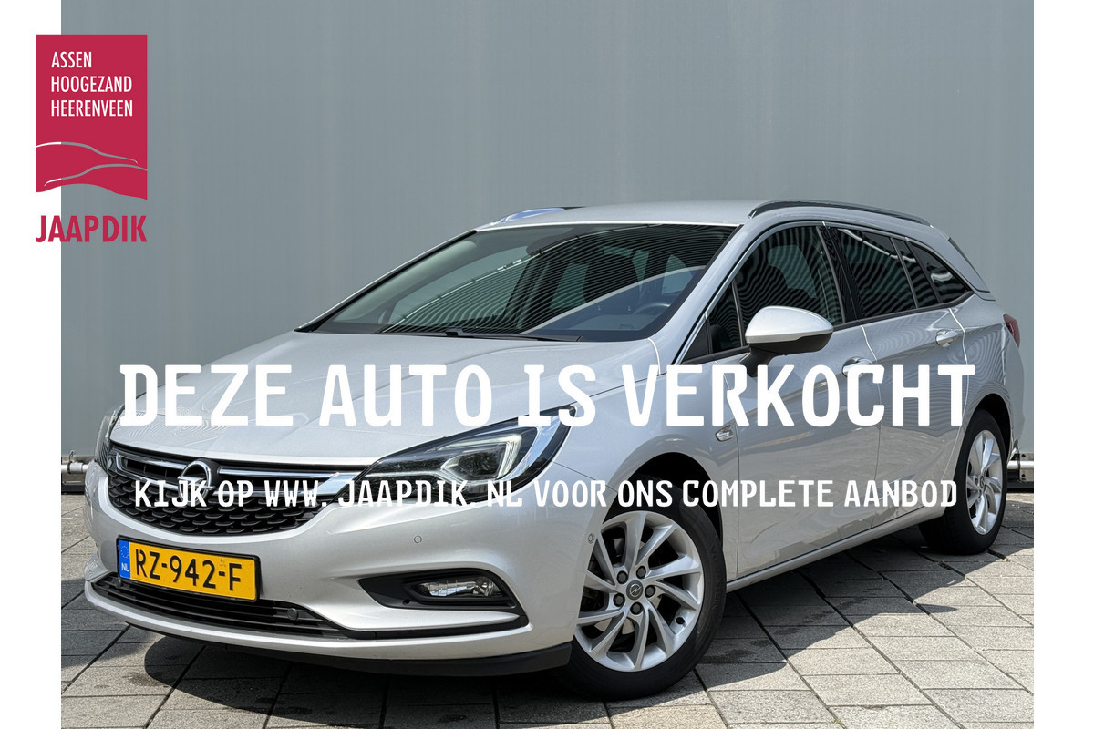 Opel Astra Sports Tourer BWJ 2018 | 1.4 150PK Innovation | CLIMA | CRUISE | TREKHAAK | NAVI | PDC | LED |