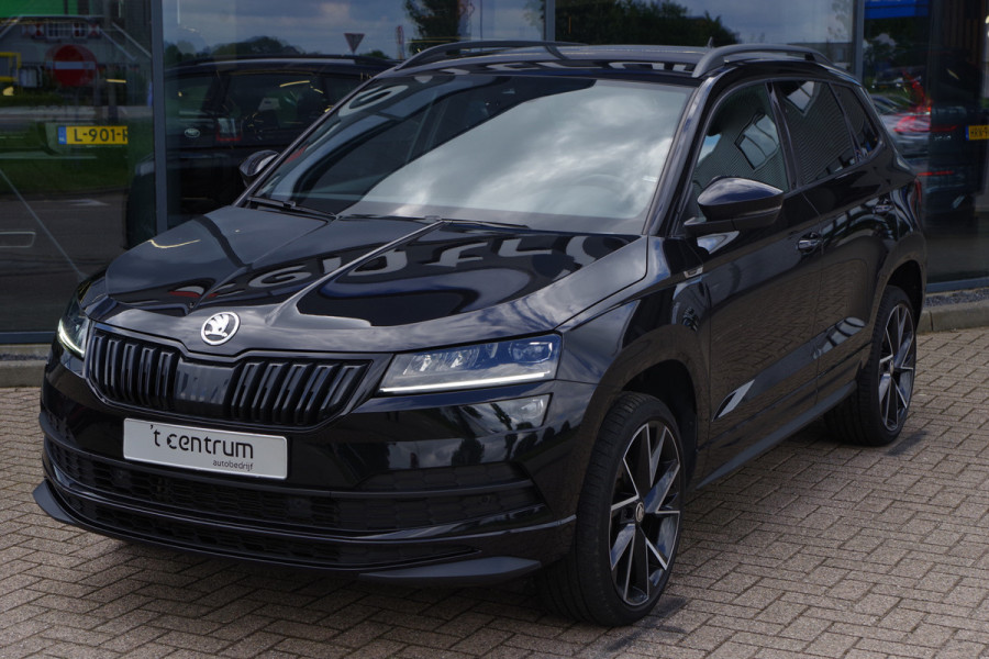 Škoda Karoq 1.5 TSI ACT Sportline 150 PK Automaat BNS, Trekhaak, Keyless, Winterpakket, Camera