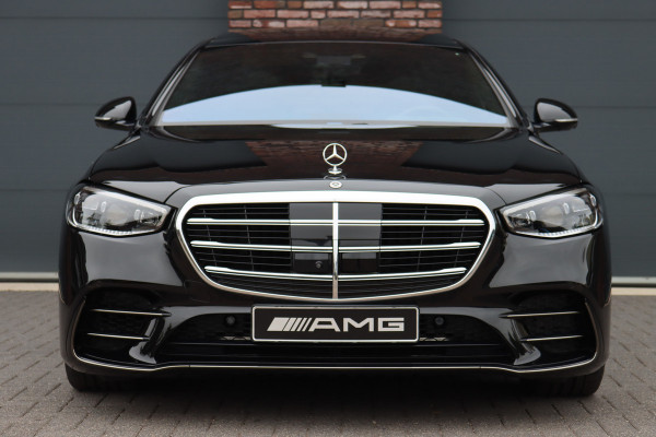 Mercedes-Benz S-Klasse 580 V8 4MATIC Lang AMG Line Aut9 | Airmatic | Chauffeurspakket | Achterasbesturing | Drive Pilot | Augmented HUD | Distronic+ | Burmester | Nappa Leder | 3D-Display | Vlakkenverwarming | Zonweringspakket |