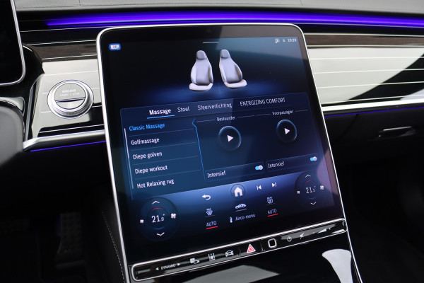 Mercedes-Benz S-Klasse 580 V8 4MATIC Lang AMG Line Aut9 | Airmatic | Chauffeurspakket | Achterasbesturing | Drive Pilot | Augmented HUD | Distronic+ | Burmester | Nappa Leder | 3D-Display | Vlakkenverwarming | Zonweringspakket |