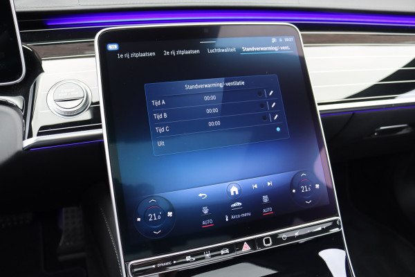 Mercedes-Benz S-Klasse 580 V8 4MATIC Lang AMG Line Aut9 | Airmatic | Chauffeurspakket | Achterasbesturing | Drive Pilot | Augmented HUD | Distronic+ | Burmester | Nappa Leder | 3D-Display | Vlakkenverwarming | Zonweringspakket |