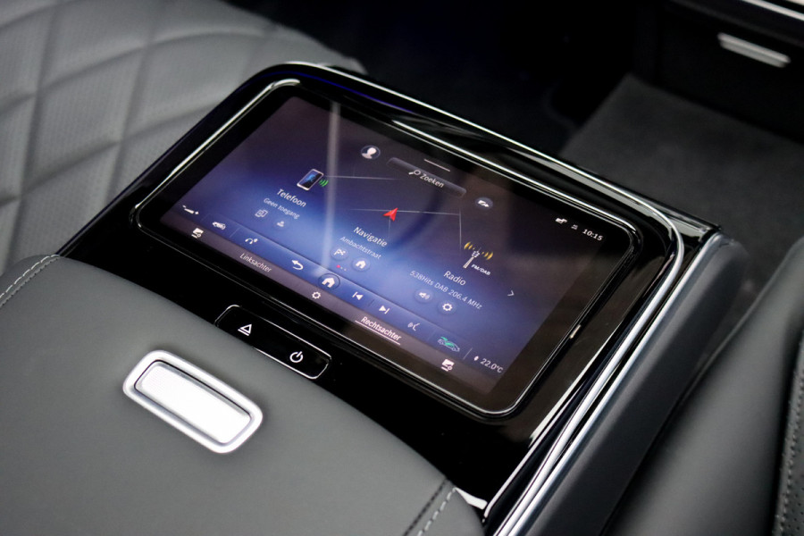 Mercedes-Benz S-Klasse 580 V8 4MATIC Lang AMG Line Aut9 | Airmatic | Chauffeurspakket | Achterasbesturing | Drive Pilot | Augmented HUD | Distronic+ | Burmester | Nappa Leder | 3D-Display | Vlakkenverwarming | Zonweringspakket |