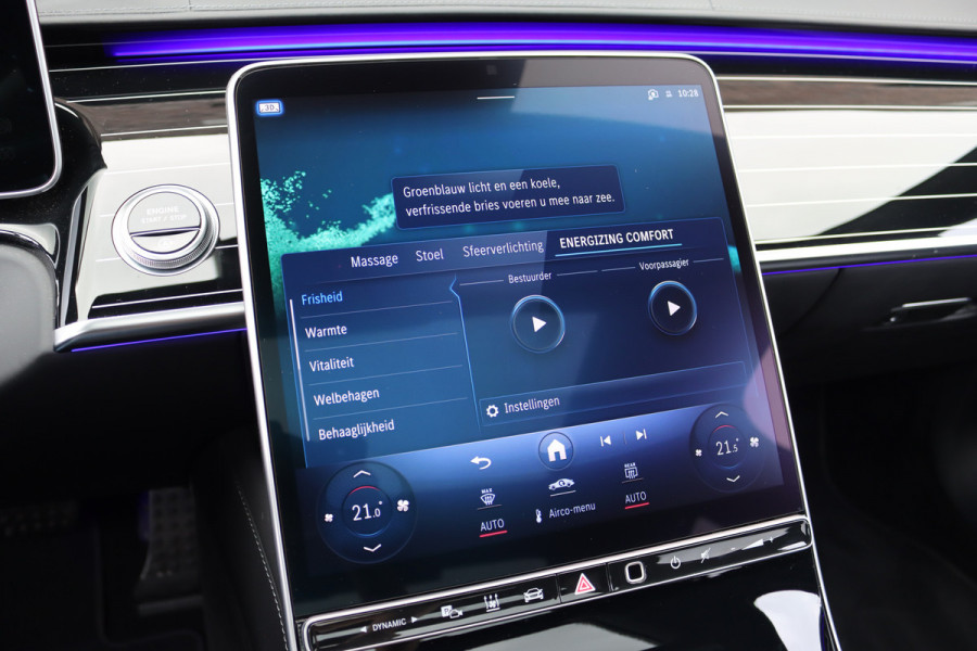 Mercedes-Benz S-Klasse 580 V8 4MATIC Lang AMG Line Aut9 | Airmatic | Chauffeurspakket | Achterasbesturing | Drive Pilot | Augmented HUD | Distronic+ | Burmester | Nappa Leder | 3D-Display | Vlakkenverwarming | Zonweringspakket |