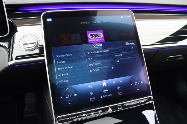 Mercedes-Benz S-Klasse 580 V8 4MATIC Lang AMG Line Aut9 | Airmatic | Chauffeurspakket | Achterasbesturing | Drive Pilot | Augmented HUD | Distronic+ | Burmester | Nappa Leder | 3D-Display | Vlakkenverwarming | Zonweringspakket |