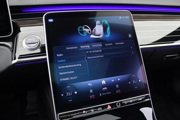 Mercedes-Benz S-Klasse 580 V8 4MATIC Lang AMG Line Aut9 | Airmatic | Chauffeurspakket | Achterasbesturing | Drive Pilot | Augmented HUD | Distronic+ | Burmester | Nappa Leder | 3D-Display | Vlakkenverwarming | Zonweringspakket |