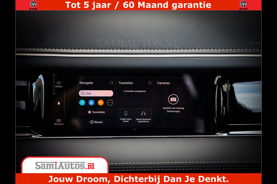 Dodge Ram 1500 1500 Limited Night High Output 540HP 706Nm | Massage + Full Option | De Meest Luxe en Volle Pick-Up in zijn Klasse | Comfortabele Dubbele Cabine met Royale 5 Zitplaatsen | BPM vrij | Nu Leverbaar uit Voorraad | Voorraad Nr 2298 - 7479
