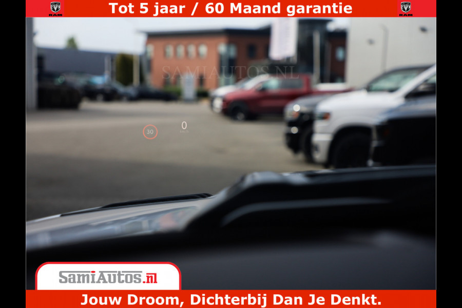 Dodge Ram 1500 1500 Limited Night High Output 540HP 706Nm | Massage + Full Option | De Meest Luxe en Volle Pick-Up in zijn Klasse | Comfortabele Dubbele Cabine met Royale 5 Zitplaatsen | BPM vrij | Nu Leverbaar uit Voorraad | Voorraad Nr 2298 - 7479