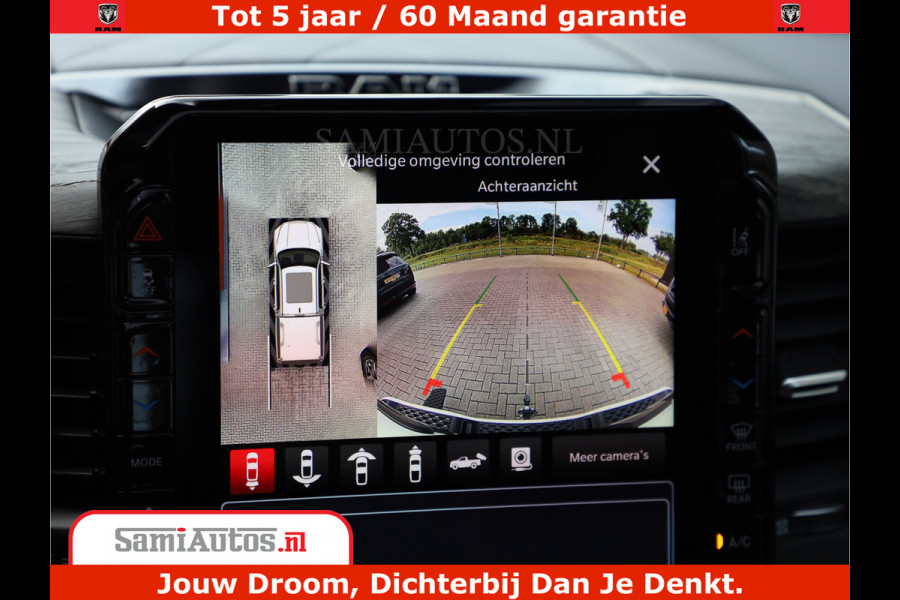 Dodge Ram 1500 1500 Limited Night High Output 540HP 706Nm | Massage + Full Option | De Meest Luxe en Volle Pick-Up in zijn Klasse | Comfortabele Dubbele Cabine met Royale 5 Zitplaatsen | BPM vrij | Nu Leverbaar uit Voorraad | Voorraad Nr 2298 - 7479