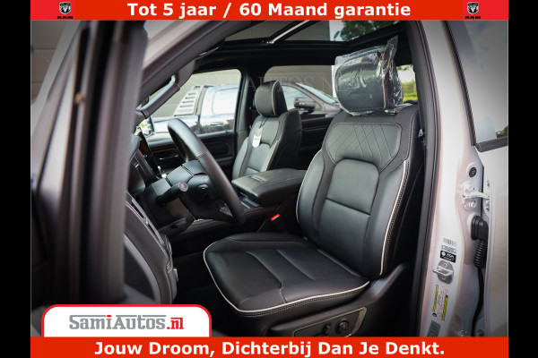 Dodge Ram 1500 1500 Limited Night High Output 540HP 706Nm | Massage + Full Option | De Meest Luxe en Volle Pick-Up in zijn Klasse | Comfortabele Dubbele Cabine met Royale 5 Zitplaatsen | BPM vrij | Nu Leverbaar uit Voorraad | Voorraad Nr 2298 - 7479