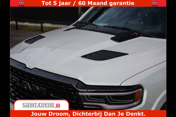 Dodge Ram 1500 1500 Limited Night High Output 540HP 706Nm | Massage + Full Option | De Meest Luxe en Volle Pick-Up in zijn Klasse | Comfortabele Dubbele Cabine met Royale 5 Zitplaatsen | BPM vrij | Nu Leverbaar uit Voorraad | Voorraad Nr 2298 - 7479