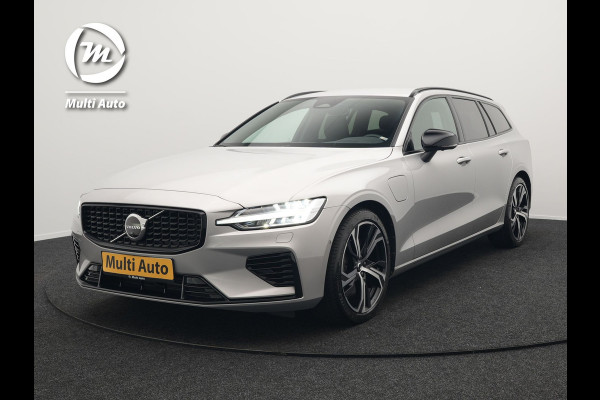 Volvo V60 T8 Plug-in hybrid AWD Plus Dark Plug in Hybrid 455pk Dealer O.H. PHEV | Adaptive Cruise | 360 Camera | Lederen Sportstoelen Memory & Verwarmd | Harman Kardon | Pilot Assist | Google Assistent | Apple Carplay | Keyless | Google Maps |  Virtual | DAB
