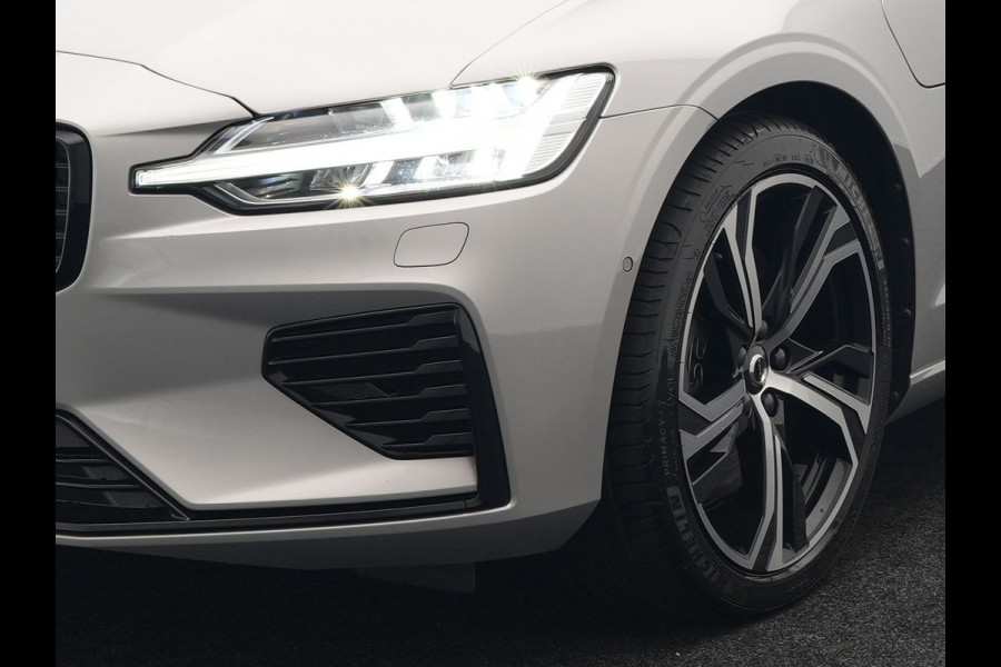 Volvo V60 T8 Plug-in hybrid AWD Plus Dark Plug in Hybrid 455pk Dealer O.H. PHEV | Adaptive Cruise | 360 Camera | Lederen Sportstoelen Memory & Verwarmd | Harman Kardon | Pilot Assist | Google Assistent | Apple Carplay | Keyless | Google Maps |  Virtual | DAB