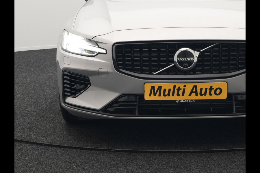 Volvo V60 T8 Plug-in hybrid AWD Plus Dark Plug in Hybrid 455pk Dealer O.H. PHEV | Adaptive Cruise | 360 Camera | Lederen Sportstoelen Memory & Verwarmd | Harman Kardon | Pilot Assist | Google Assistent | Apple Carplay | Keyless | Google Maps |  Virtual | DAB