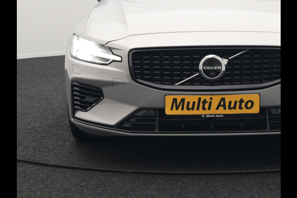 Volvo V60 T8 Plug-in hybrid AWD Plus Dark Plug in Hybrid 455pk Dealer O.H. PHEV | Adaptive Cruise | 360 Camera | Lederen Sportstoelen Memory & Verwarmd | Harman Kardon | Pilot Assist | Google Assistent | Apple Carplay | Keyless | Google Maps |  Virtual | DAB