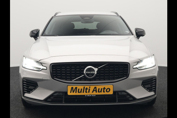 Volvo V60 T8 Plug-in hybrid AWD Plus Dark Plug in Hybrid 455pk Dealer O.H. PHEV | Adaptive Cruise | 360 Camera | Lederen Sportstoelen Memory & Verwarmd | Harman Kardon | Pilot Assist | Google Assistent | Apple Carplay | Keyless | Google Maps |  Virtual | DAB