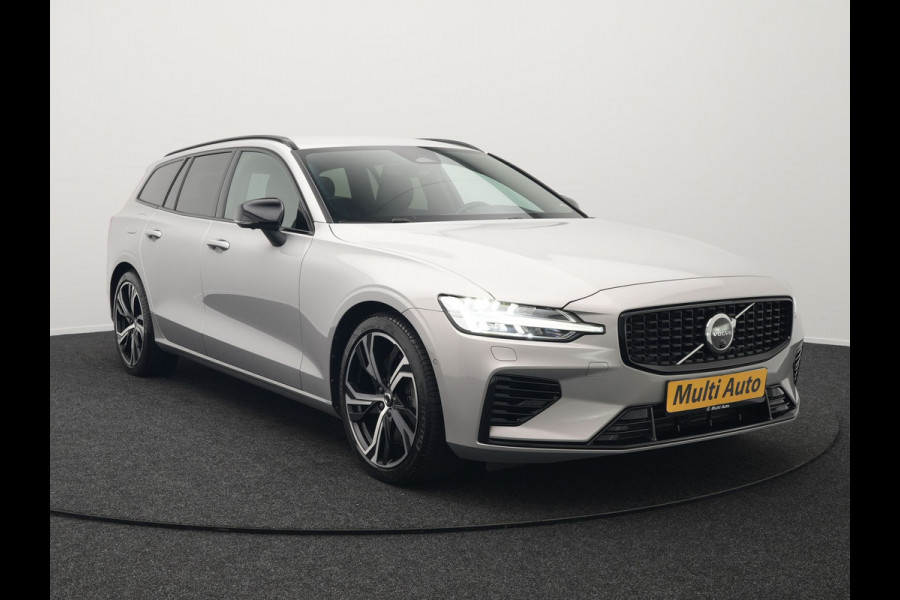 Volvo V60 T8 Plug-in hybrid AWD Plus Dark Plug in Hybrid 455pk Dealer O.H. PHEV | Adaptive Cruise | 360 Camera | Lederen Sportstoelen Memory & Verwarmd | Harman Kardon | Pilot Assist | Google Assistent | Apple Carplay | Keyless | Google Maps |  Virtual | DAB
