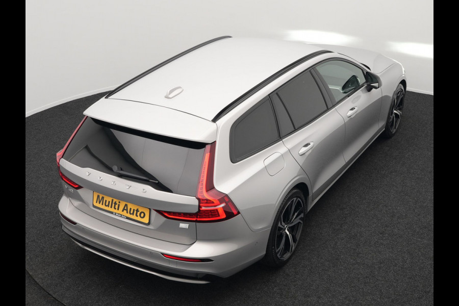Volvo V60 T8 Plug-in hybrid AWD Plus Dark Plug in Hybrid 455pk Dealer O.H. PHEV | Adaptive Cruise | 360 Camera | Lederen Sportstoelen Memory & Verwarmd | Harman Kardon | Pilot Assist | Google Assistent | Apple Carplay | Keyless | Google Maps |  Virtual | DAB