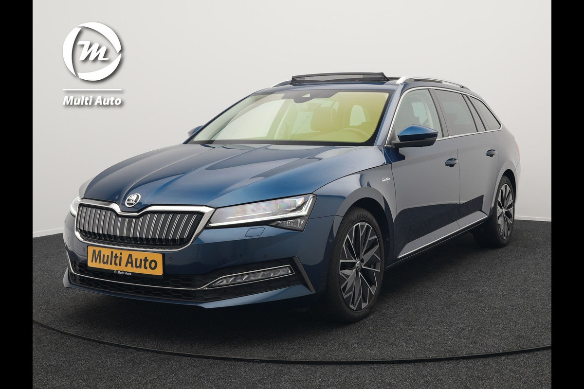 Škoda Superb Combi TSI iV Lauren & Klement Plug In Hybrid 218pk Dealer O.H PHEV | Panodak | Adaptive Cruise | 360 Camera | Lederen Sportstoelen Memory & Ventilatie | Lane assist | Navigatie | Apple Carplay | Virtual | Sfeerverlichting | Park Assist | DAB | Škoda Superb Combi TSI iV Lauren & Klement Plug In Hybrid 218pk Dealer O.H PHEV | Panodak | Adaptive Cruise | 360 Camera | Lederen Sportstoelen Memory & Ventilatie | Lane assist | Navigatie | Apple Carplay | Virtual | Sfeerverlichting | Park Assist | DAB |