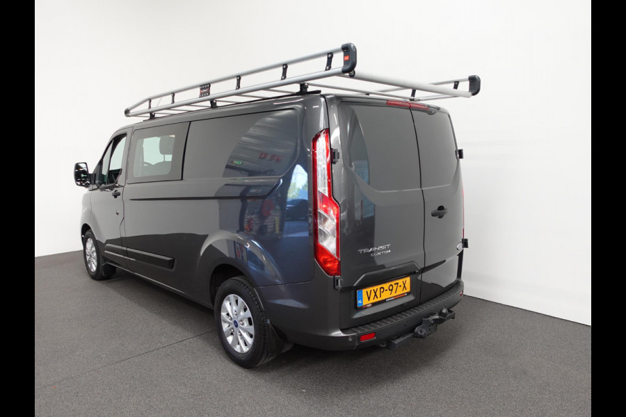 Ford Transit Custom 130pk Automaat L2H1 Trend Dubbele cabine Navigatie Cruise control Camera Parkeersensoren Imperiaal Airco Trekhaak