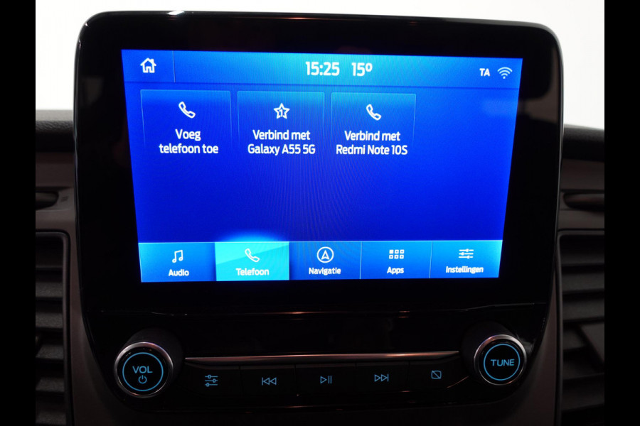 Ford Transit Custom 130pk Automaat L2H1 Trend Dubbele cabine Navigatie Cruise control Camera Parkeersensoren Imperiaal Airco Trekhaak
