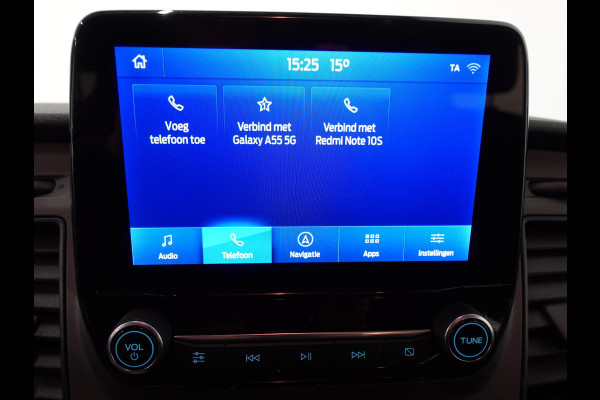 Ford Transit Custom 130pk Automaat L2H1 Trend Dubbele cabine Navigatie Cruise control Camera Parkeersensoren Imperiaal Airco Trekhaak
