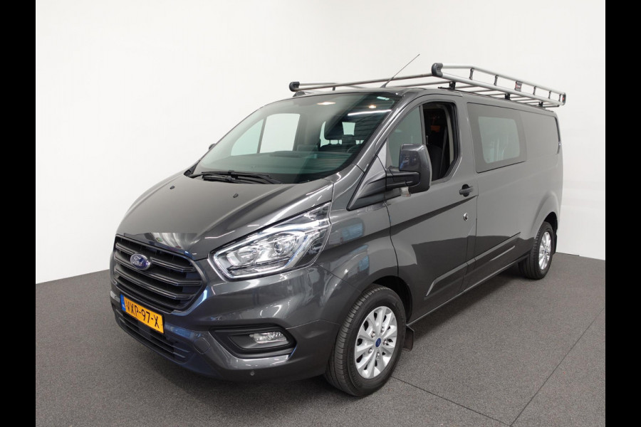 Ford Transit Custom 130pk Automaat L2H1 Trend Dubbele cabine Navigatie Cruise control Camera Parkeersensoren Imperiaal Airco Trekhaak
