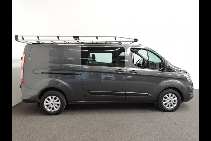 Ford Transit Custom 130pk Automaat L2H1 Trend Dubbele cabine Navigatie Cruise control Camera Parkeersensoren Imperiaal Airco Trekhaak