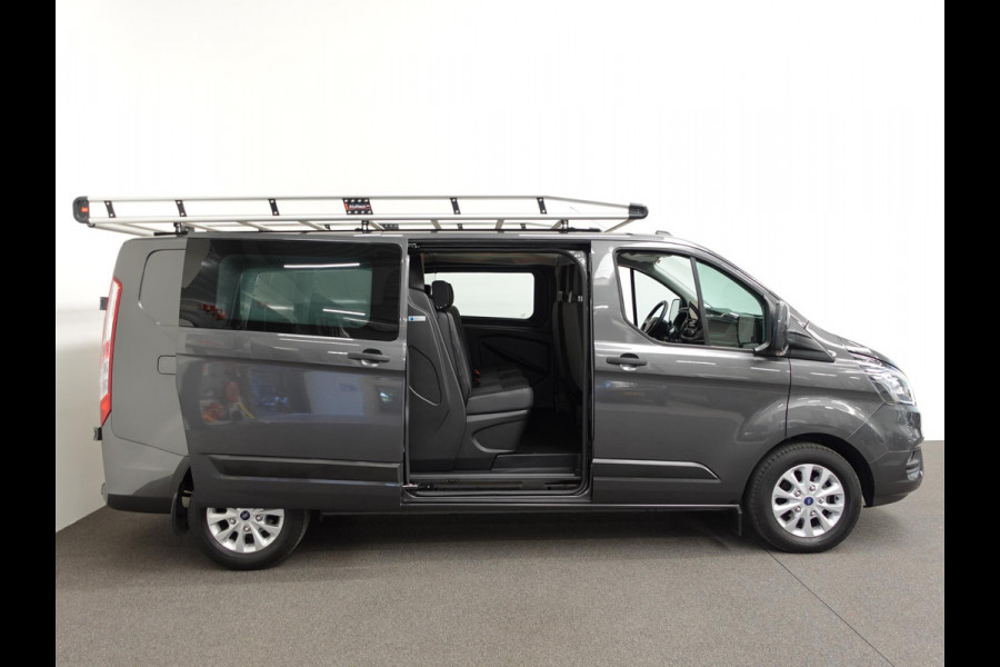 Ford Transit Custom 130pk Automaat L2H1 Trend Dubbele cabine Navigatie Cruise control Camera Parkeersensoren Imperiaal Airco Trekhaak