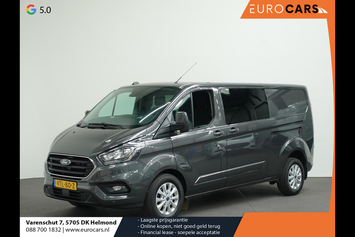 Ford Transit Custom 300 2.0 TDCI L2H1 Limited Dubbele Cabine Automaat Navigatie Airco 2 Schuifdeuren Trekhaak PDC Carplay DAB Ford Transit Custom 300 2.0 TDCI L2H1 Limited Dubbele Cabine Automaat Navigatie Airco 2 Schuifdeuren Trekhaak PDC Carplay DAB