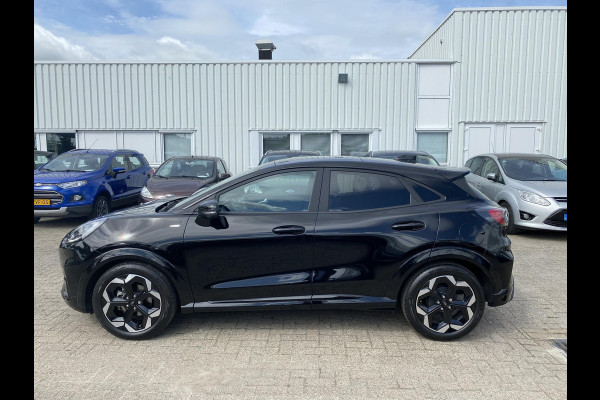 Ford Puma 1.0 EcoBoost Hybrid ST-Line X 155pk Automaat | Panoramadak | Afneembare trekhaak | Winter Pack | Adaptive cruise control | 360 graden camera | Bang&Olufsen | Elektrsiche achterklep | Matrix LED