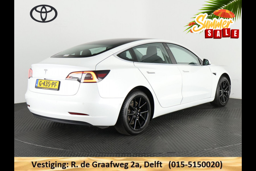 Tesla Model 3 Standard RWD Plus 60 kWh | ACCU 85% | 1e eigenaar | Navigatie | Panoramadak | Camera | Leder |