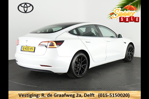 Tesla Model 3 Standard RWD Plus 60 kWh | ACCU 85% | 1e eigenaar | Navigatie | Panoramadak | Camera | Leder |