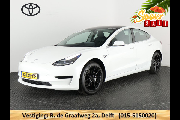 Tesla Model 3 Standard RWD Plus 60 kWh | ACCU 85% | 1e eigenaar | Navigatie | Panoramadak | Camera | Leder |