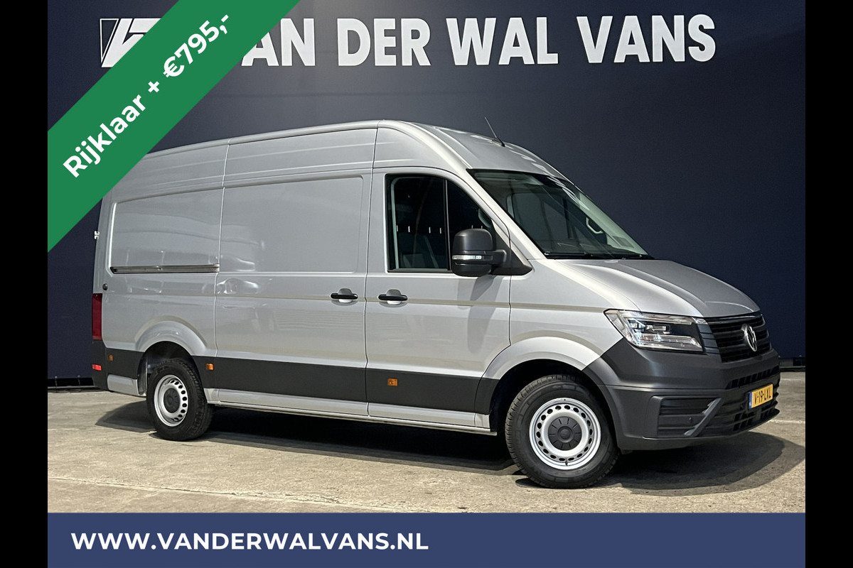 Volkswagen Crafter 2.0 TDI 177pk Automaat L3H3 L2H2 Euro6 *Rijklaar Direct Rijden* Airco | Camera | Navigatie | LED | Apple Carplay Android Auto, Cruisecontrol, Parkeersensoren, 3000kg trekvermogen, Bijrijdersbank, zilver Volkswagen Crafter 2.0 TDI 177pk Automaat L3H3 L2H2 Euro6 *Rijklaar Direct Rijden* Airco | Camera | Navigatie | LED | Apple Carplay Android Auto, Cruisecontrol, Parkeersensoren, 3000kg trekvermogen, Bijrijdersbank, zilver