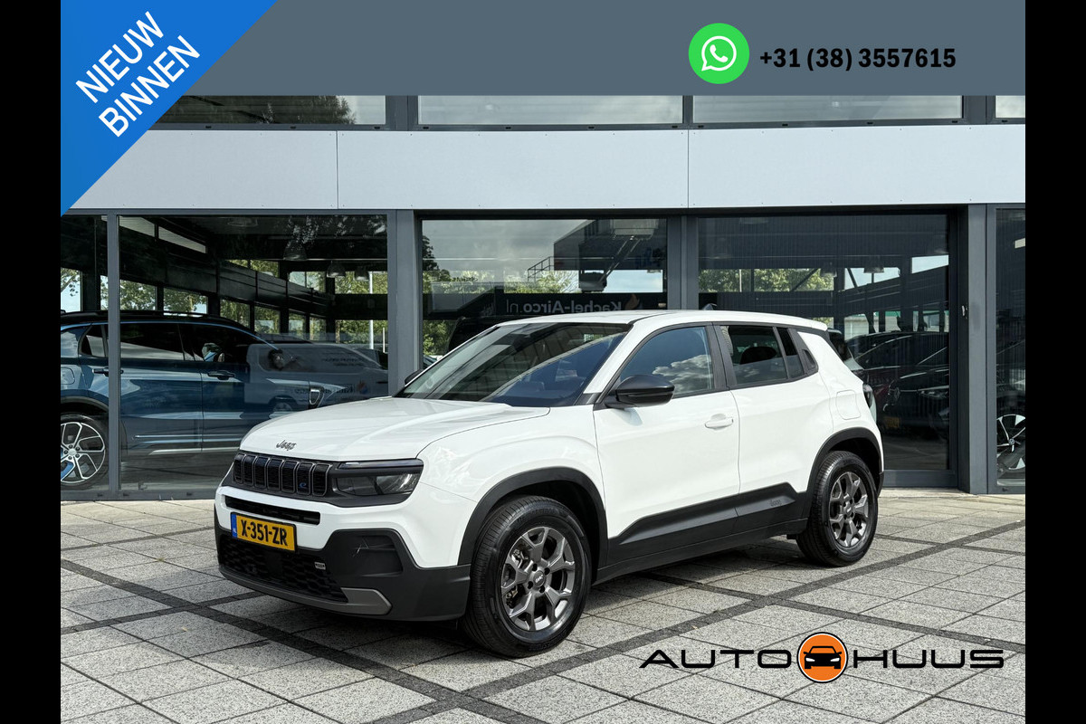 Jeep Avenger Longitude 54 kWh | Navi | Carplay | Stoelverwarming | Jeep Avenger Longitude 54 kWh | Navi | Carplay | Stoelverwarming |