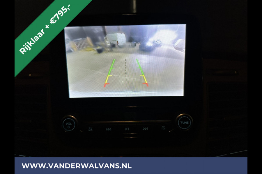 Ford Transit 2.0 TDCI 131pk L3H2 Euro6 *Rijklaar Direct Rijden* Airco | Camera | Navigatie | Apple Carplay | Android Auto Cruisecontrol, Parkeersensoren, Elektrisch verstelbare bestuurdersstoel, Verwarmde voorruit, Stoelverwarming, Bijrijdersbank