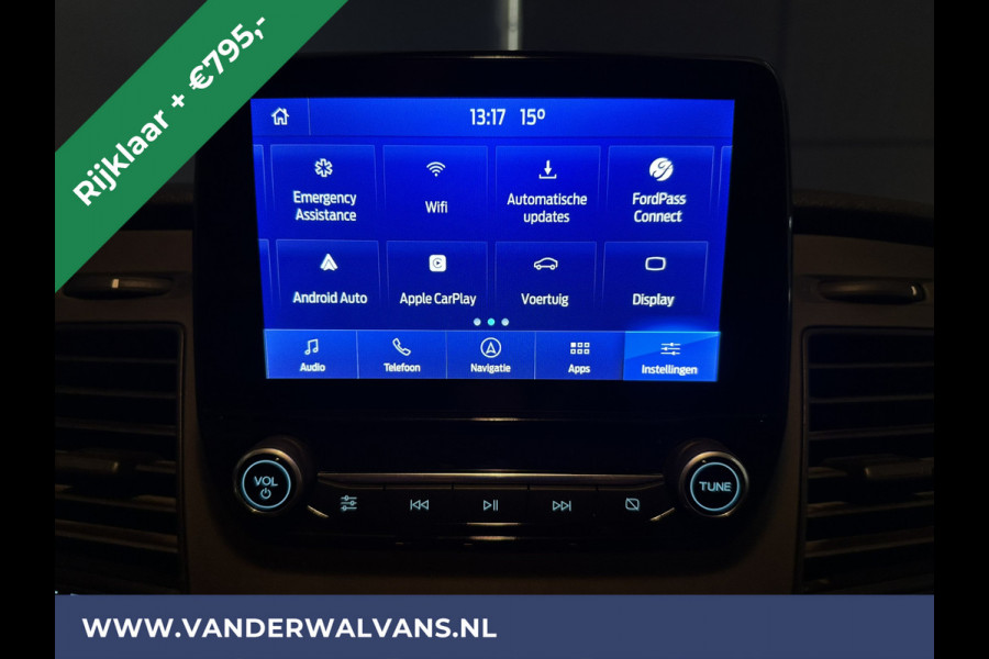 Ford Transit 2.0 TDCI 131pk L3H2 Euro6 *Rijklaar Direct Rijden* Airco | Camera | Navigatie | Apple Carplay | Android Auto Cruisecontrol, Parkeersensoren, Elektrisch verstelbare bestuurdersstoel, Verwarmde voorruit, Stoelverwarming, Bijrijdersbank