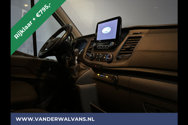 Ford Transit 2.0 TDCI 131pk L3H2 Euro6 *Rijklaar Direct Rijden* Airco | Camera | Navigatie | Apple Carplay | Android Auto Cruisecontrol, Parkeersensoren, Elektrisch verstelbare bestuurdersstoel, Verwarmde voorruit, Stoelverwarming, Bijrijdersbank